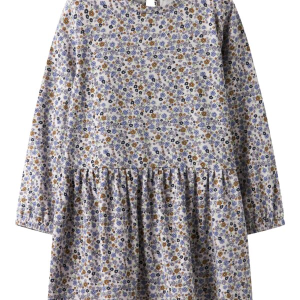 Name It Tuline LS Dress - Lilac Marble - 92 cm