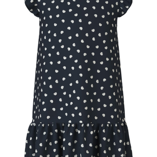 Name It Vida Kjole - Dark Sapphire Seashells - 86 cm