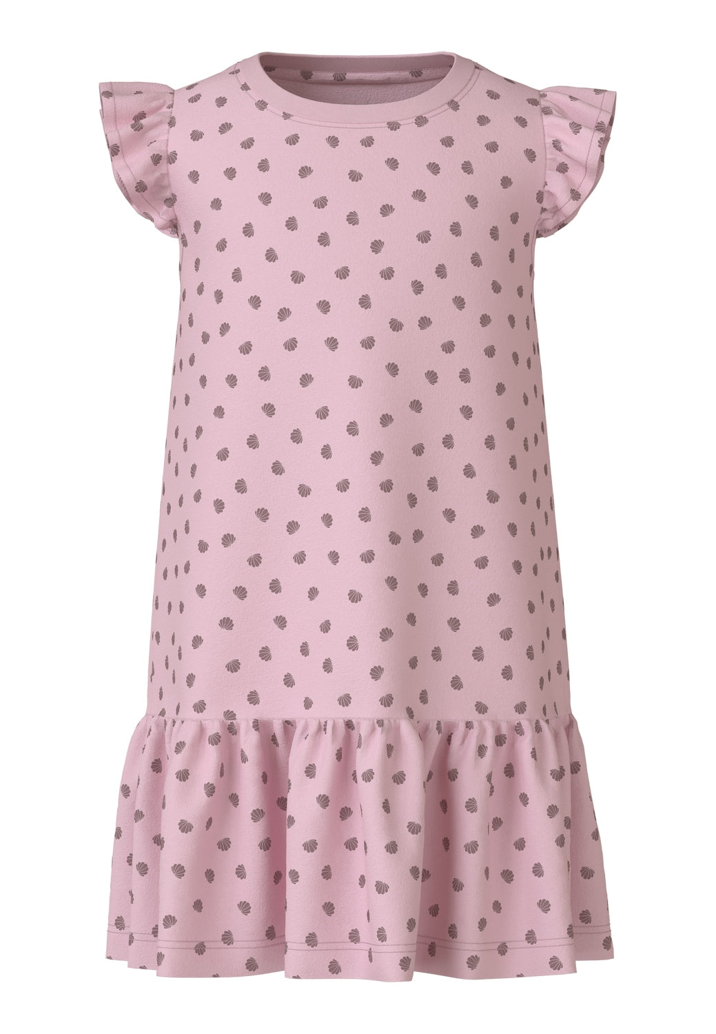 Name It Vida Kjole - Parfait Pink Seashells - 86 cm