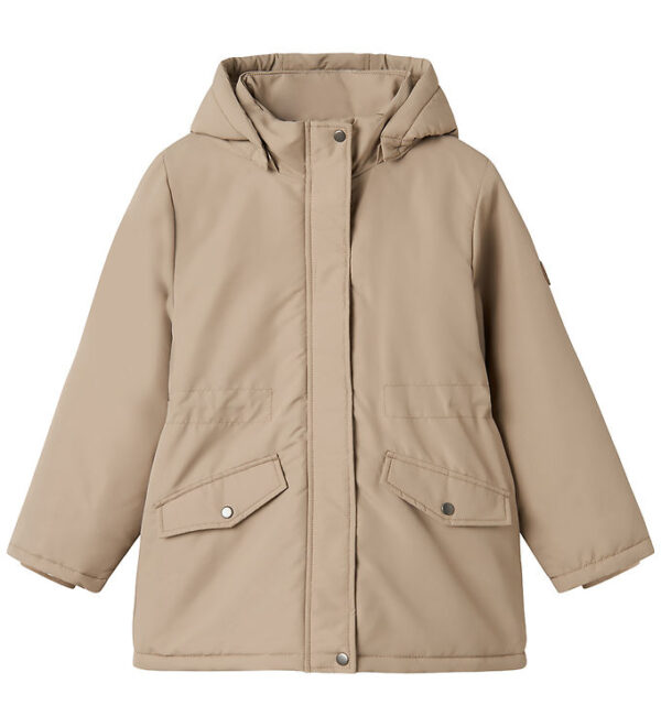 Name It Vinterjakke - NkfMarlow - Silver Mink