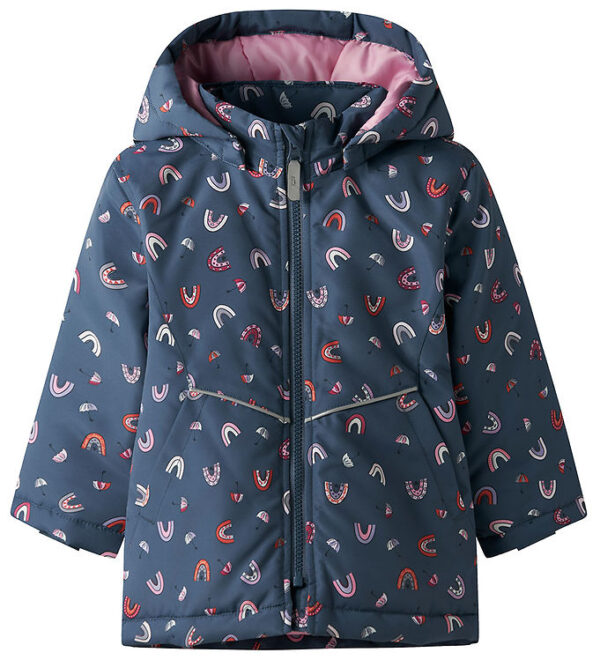Name It Vinterjakke - NmfMaxi - Vintage Indigo/Rainbow Name It Vinterjakke - NmfMaxi - Vintage Indigo/Rainbow