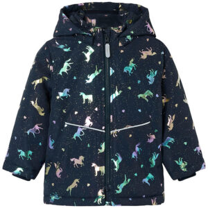 Name It Vinterjakke - Noos - NmfMaxi - Dark Sapphire/Unicorn