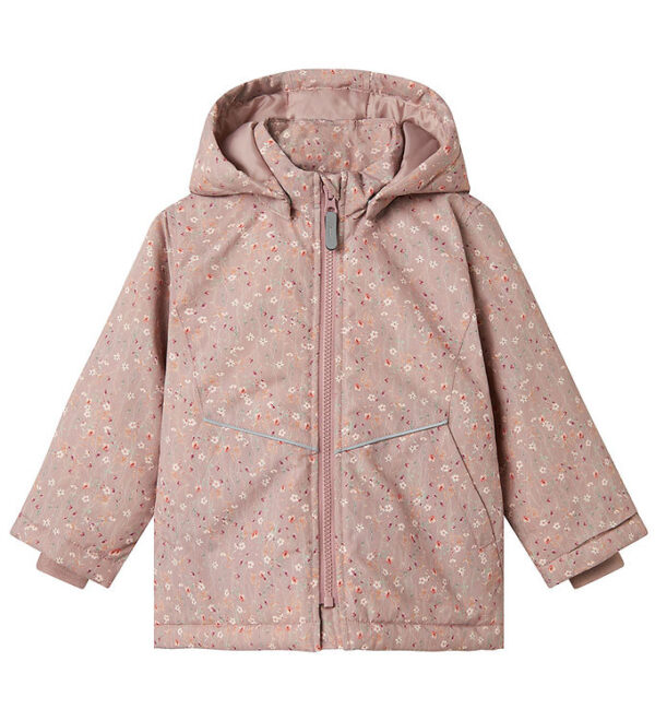 Name It Vinterjakke - Noos - NmfMaxi - Woodrose/Flower Name It Vinterjakke - Noos - NmfMaxi - Woodrose/Flower