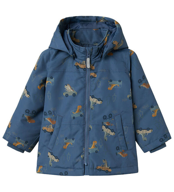 Name It Vinterjakke - Noos - NmmMax - Vintage Indigo/Dino Car