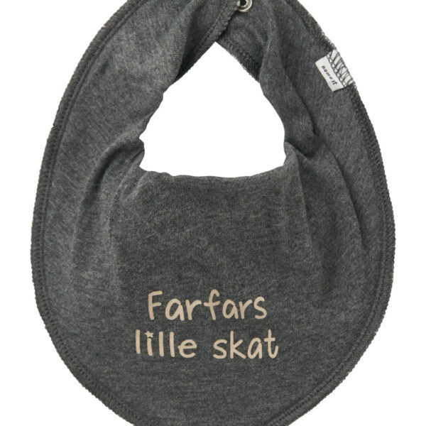 Name It Yatte Hagesmæk Farfar - Dark Grey Melange