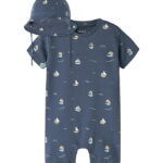 Name it Heldragt m. Solhat - NbmVroels - Vintage Indigo/Boat