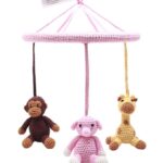 NatureZoo Uro - Lyserød m. Elefant/Giraf/Abe