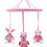 NatureZoo Uro - Lyserød m. Ugle/Kanin/Abe