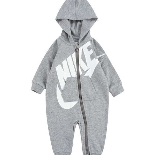 Nike Heldragt - Gråmeleret m. Hvid