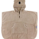 Nørgaard Madsens Badeponcho - 55x70 cm - Beige m. Koala