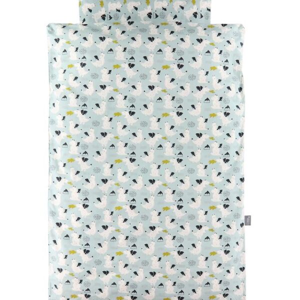 Nørgaard Madsens Sengetøj - Junior - Blå m. Drage