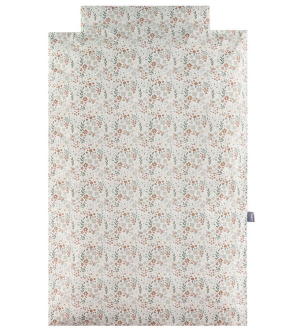 Nørgaard Madsens Sengetøj - Junior - Off White m. Beige og Brune