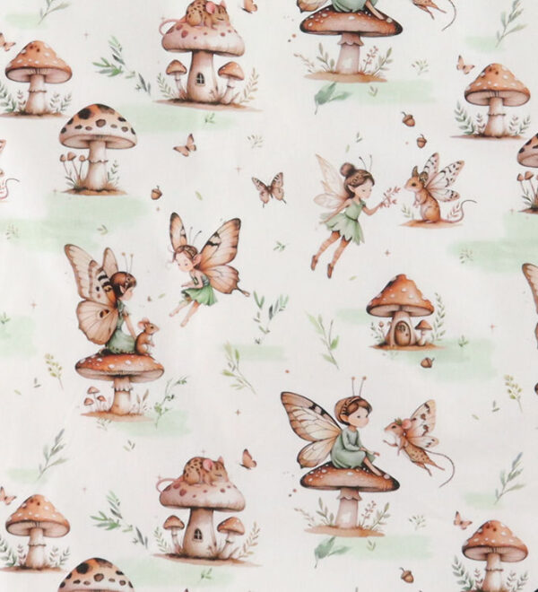 Nørgaard Madsens Sengetøj - Poplin - Voksen - Hvid m. Klokkeblom