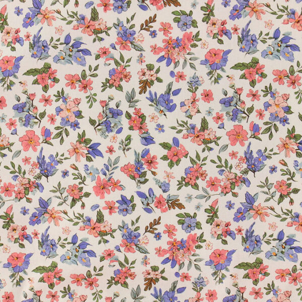 Nørgaard Madsens Sengetøj - Voksen - Beige m. Blomster