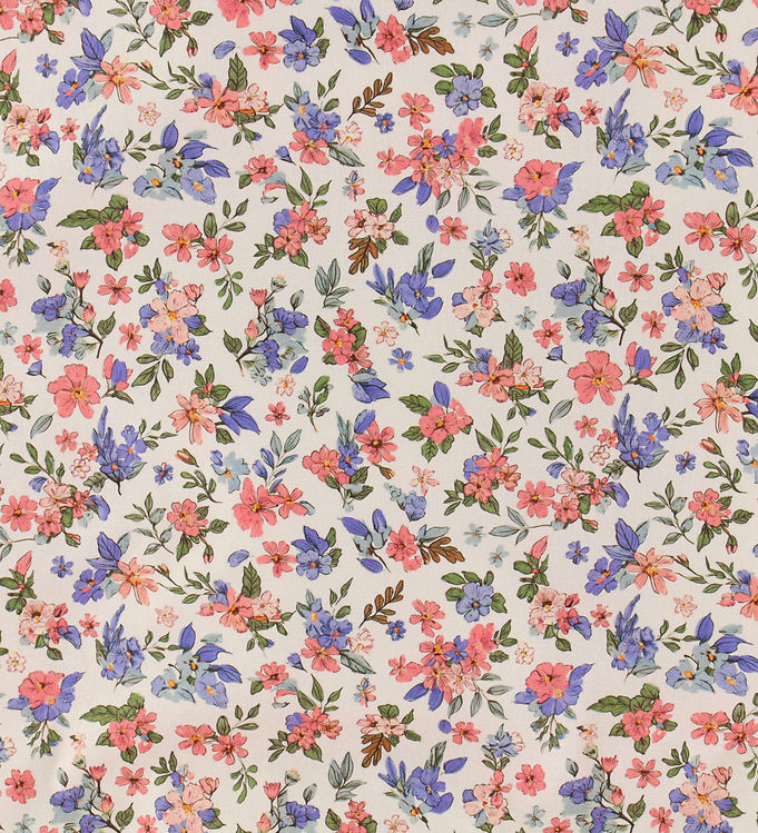 Nørgaard Madsens Sengetøj - Voksen - Beige m. Blomster