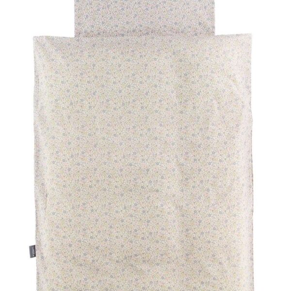 Nørgaard Madsens Sengetøj - Voksen - Creme m. Blomster