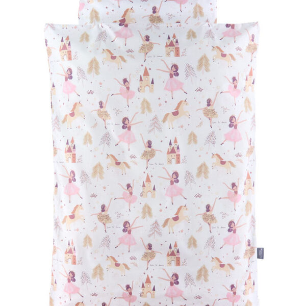 Nørgaard Madsens Sengetøj - Voksen - Hvid m. Balletdanser