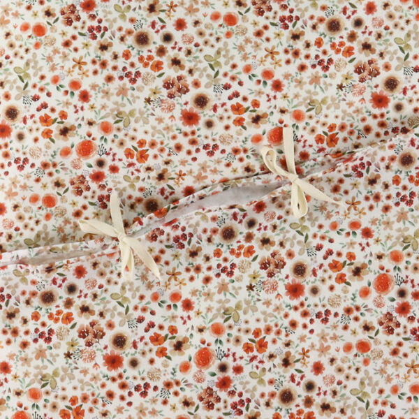 Nørgaard Madsens Sengetøj - Voksen - Hvid m. Blomster