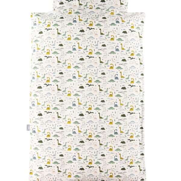 Nørgaard Madsens Sengetøj - Voksen - Hvid m. Dinosaur