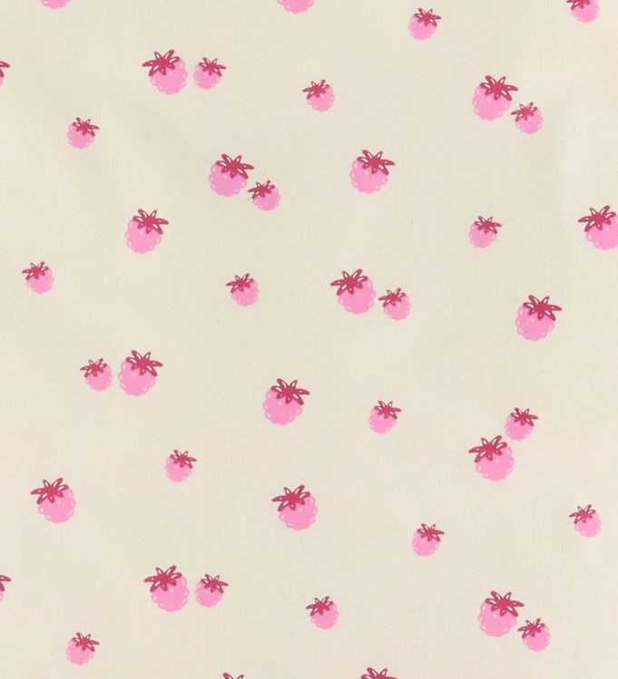 Nørgaard Madsens Sengetøj - Voksen - Hvid m. Pink Bær