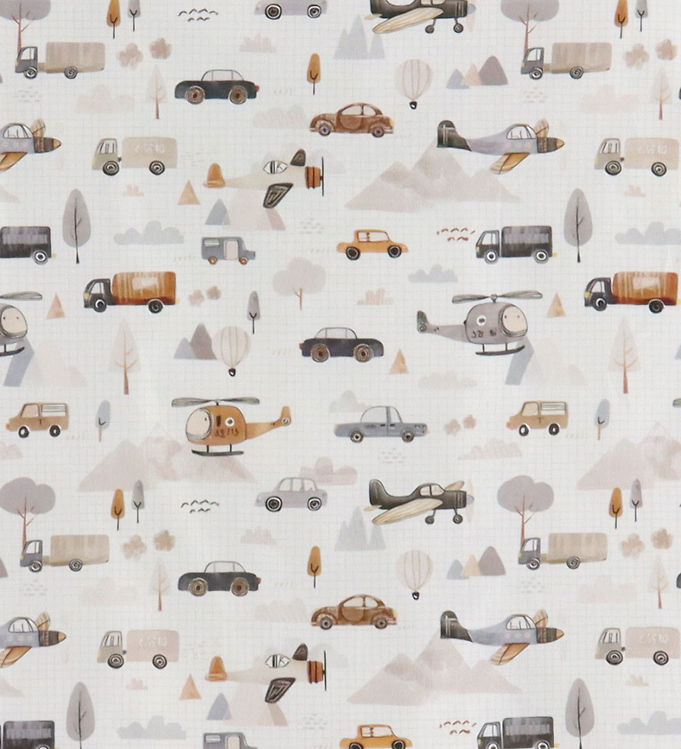 Nørgaard Madsens Sengetøj - Voksen - Hvid m. Roadtrip