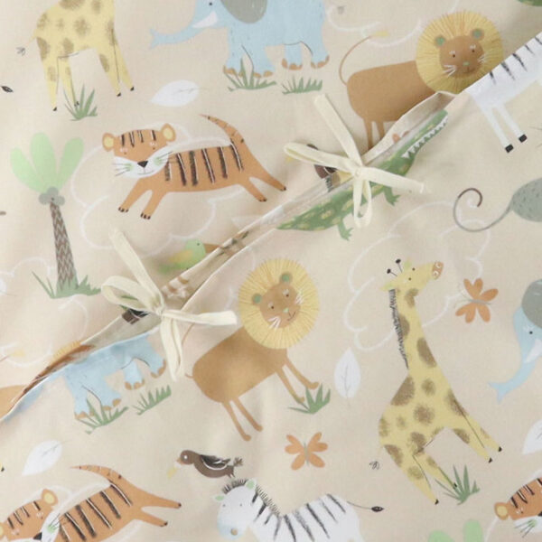 Nørgaard Madsens Sengetøj - Voksen - Natur m. Zoo Dyr