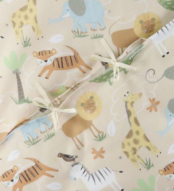 Nørgaard Madsens Sengetøj - Voksen - Natur m. Zoo Dyr