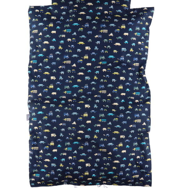 Nørgaard Madsens Sengetøj - Voksen - Navy m. Biler