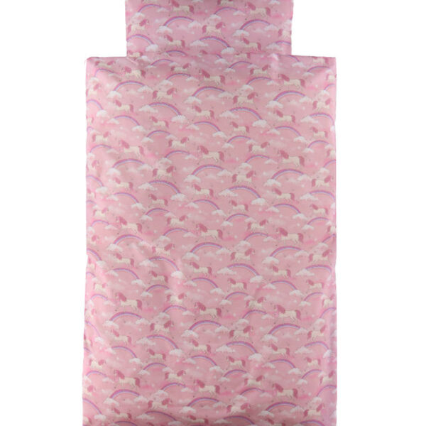 Nørgaard Madsens Sengetøj - Voksen - Pink m. Enhjørning