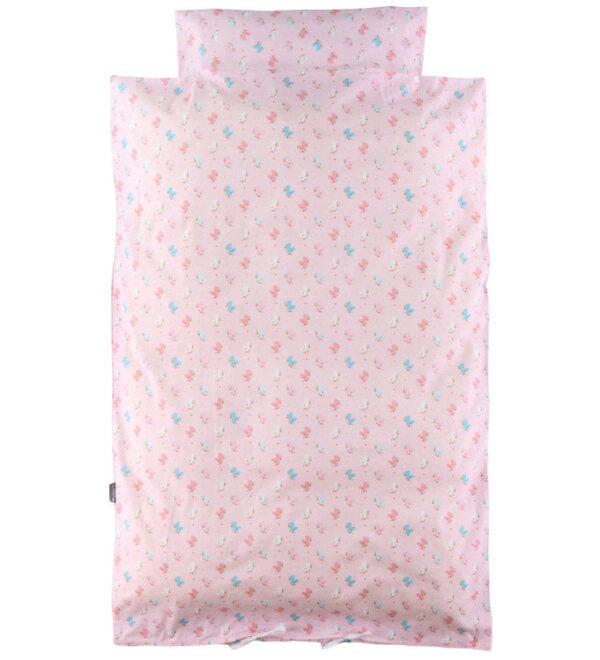 Nørgaard Madsens Sengetøj - Voksen - Pink m. Enhjørning Hoved