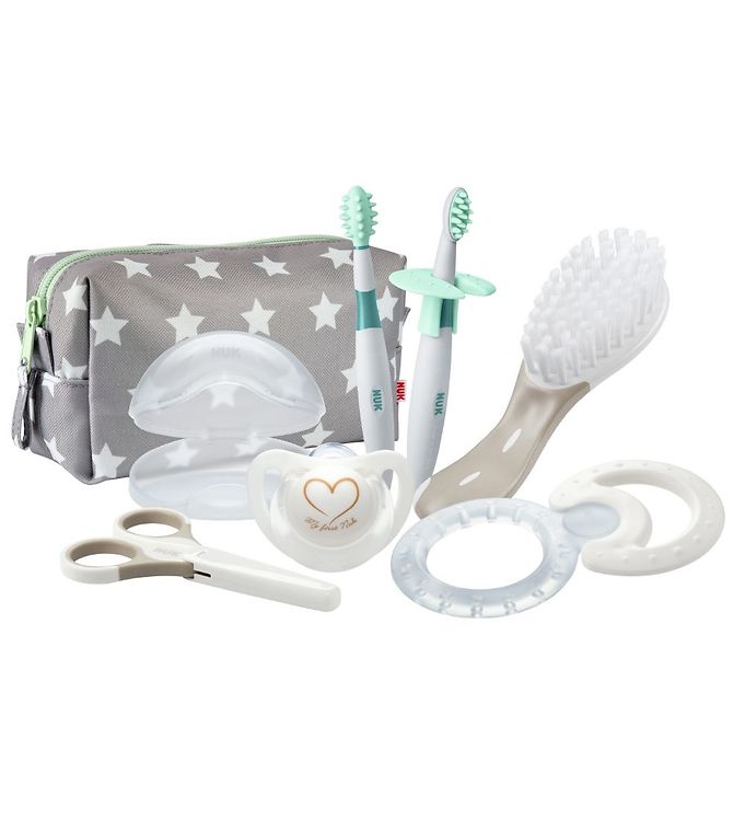 Nuk Startpakke - Welcome Set - Lysegrå