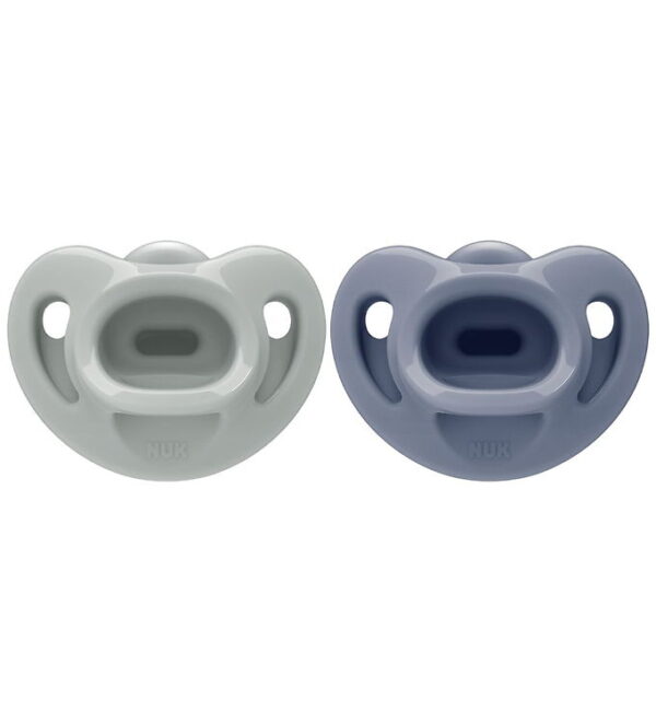 Nuk Sutter - 2-pak - First Choice Soft - Grøn/Blå Nuk Sutter - 2-pak - First Choice Soft - Grøn/Blå