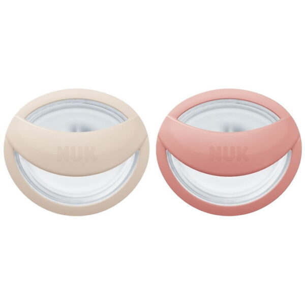 Nuk Sutter - 2-pak - Perfect Match - Beige/Rød