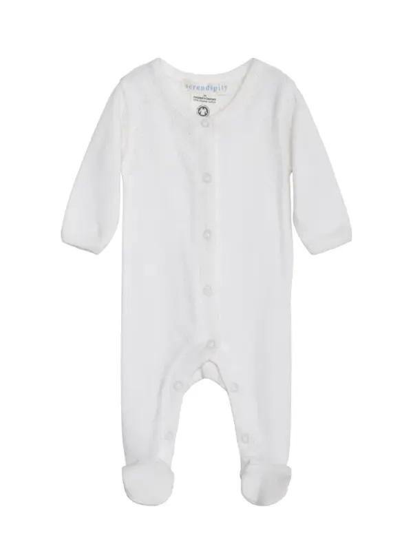 Nyfødt Dragt - Off white - 62