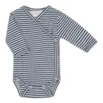 Nyfødt Slå-om Body - Mørkeblå - 44CM