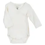 Nyfødt Slå-om Body - Off white - 62