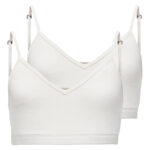 ONLY KIDS 2-Pak Vatteret BH Top Cloud Dancer