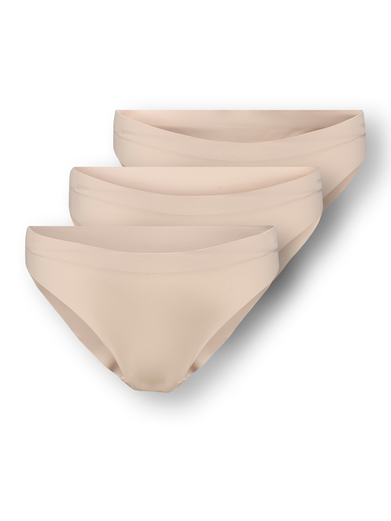 ONLY KIDS 3-Pak Sømløse Trusser Tacy Peach Taffy