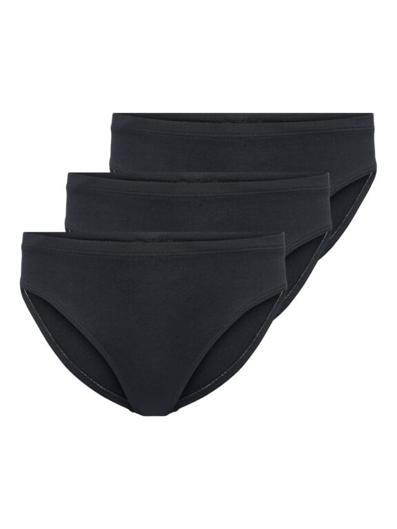 ONLY KIDS 3-Pak Underbukser Glola Black ONLY KIDS 3-Pak Underbukser Glola Black