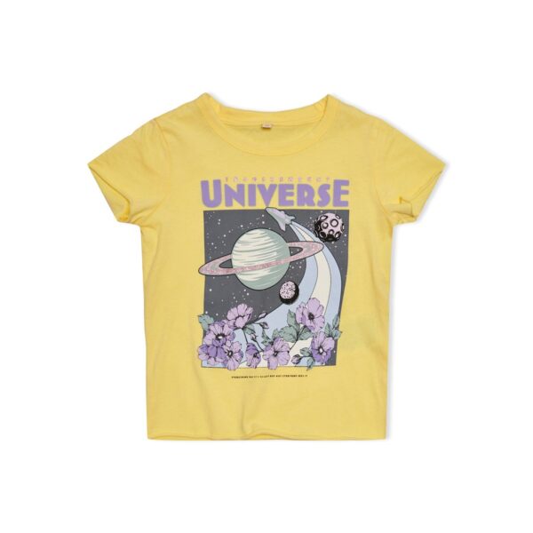 ONLY KIDS Kortærmet T-shirt Lucy Lemon Drop