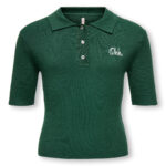 ONLY KIDS Strik Poloshirt Natascha Pineneedle