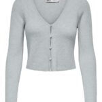 ONLY Perle Strik Cardigan Rica Blue Fog