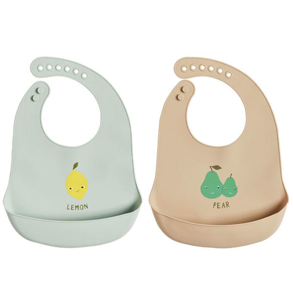 OYOY Hagesmække - Silikone - 2 stk. - Yummy - Minty/Camel