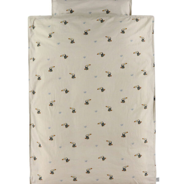 OYOY Sengetøj - Junior - Toucan - Clay