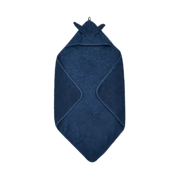 Økologisk Badeslag - 772 Dark Blue - 83x83CM