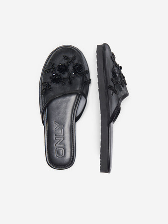 Only Mesh Slippers Rio Bling Black