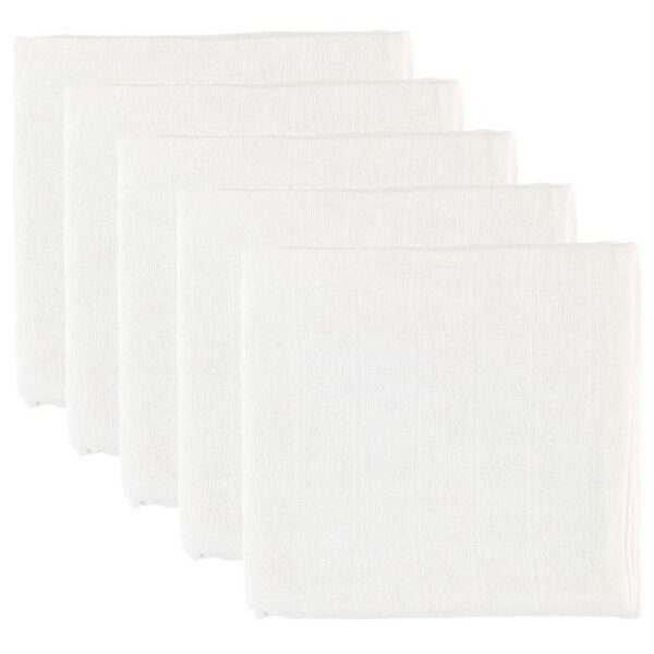 Oopsy Stofbleer - 5-pak - 70x70 - Hvid
