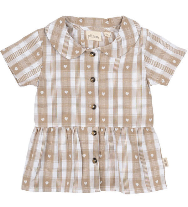 Petit Piao Skjorte - Off White Heart