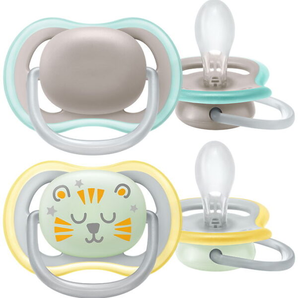 Philips Avent Sutter - 2-pak - Ultra Air - Day & Night - Grå