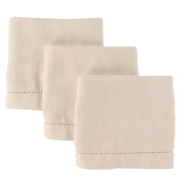 Pine Cone Stofbleer - 70x70 cm - 3-pak - Edith - Cloud